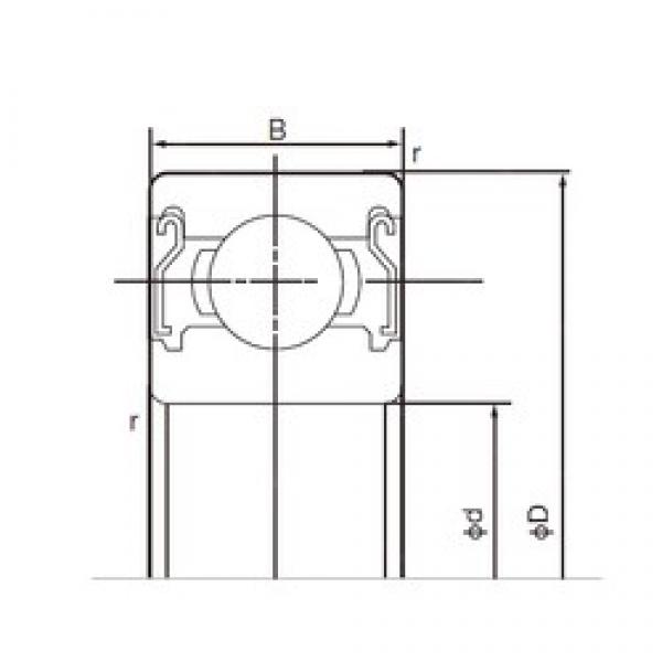 25 mm x 52 mm x 15 mm  NACHI 6205ZZE الكرات الأخدود العميق #3 image