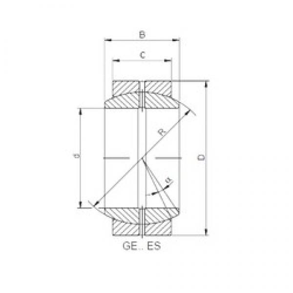 25 mm x 42 mm x 20 mm  ISO GE25DO-2RS محامل عادي #3 image