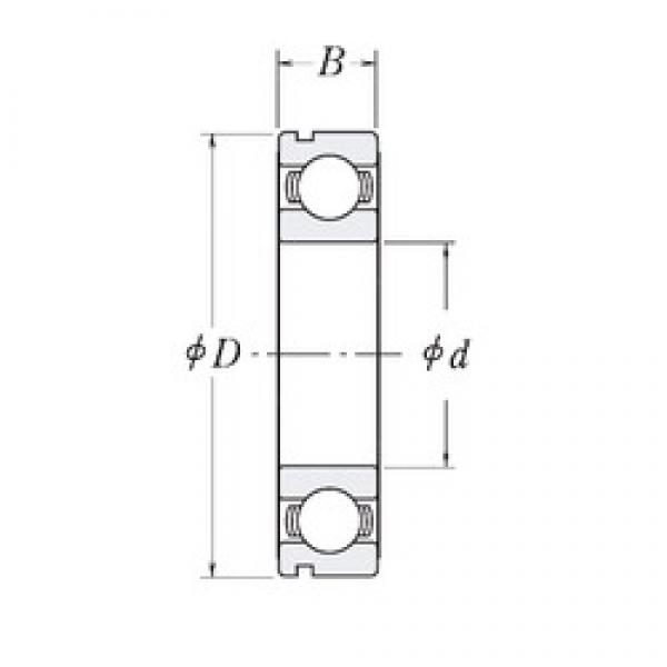 180 mm x 250 mm x 33 mm  CYSD 6936N الكرات الأخدود العميق #3 image