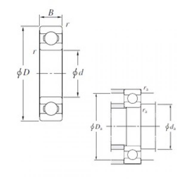 130 mm x 200 mm x 33 mm  KOYO 6026 الكرات الأخدود العميق #3 image