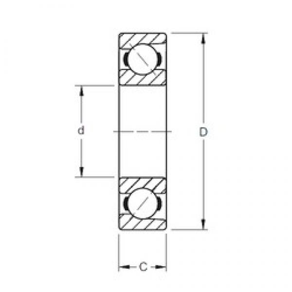 55 mm x 120 mm x 29 mm  Timken 7311WN الاتصال الكرات الزاوي #3 image