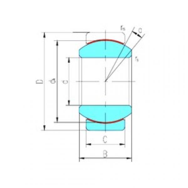 100 mm x 150 mm x 70 mm  LS GE100ET-2RS محامل عادي #3 image