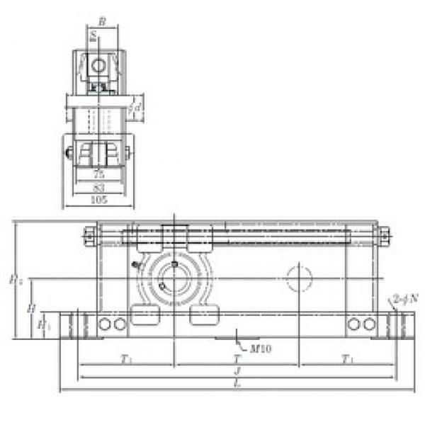 KOYO UCTU211-900 تحمل وحدات #3 image