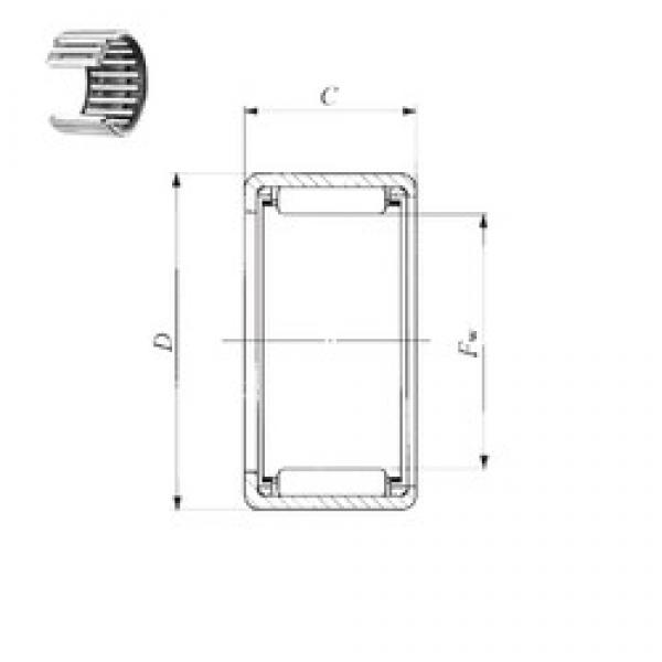 IKO BA 1412 Z محامل إبرة الأسطوانة #3 image