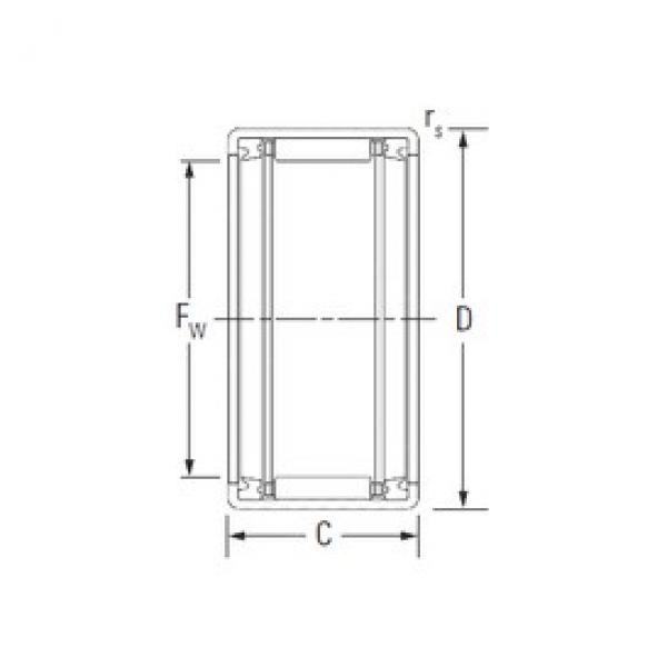 KOYO HK1616.2RS محامل إبرة الأسطوانة #3 image