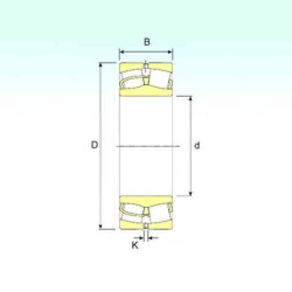 1060 mm x 1500 mm x 438 mm  ISB 240/1060 محامل كروية #3 image