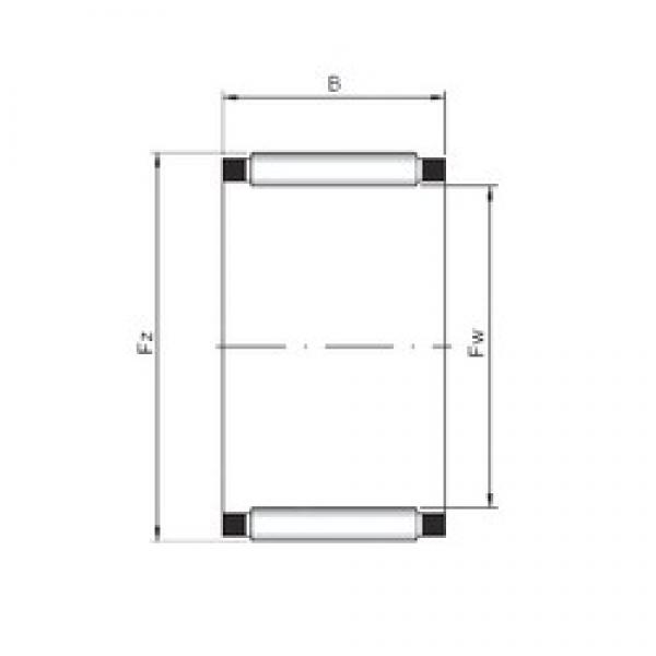 ISO K40x47x17 محامل إبرة الأسطوانة #3 image