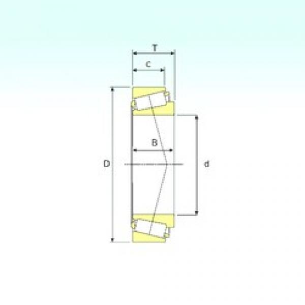 1270 mm x 1465 mm x 69 mm  ISB 306/1270 تناقص الأسطوانة المحامل #3 image