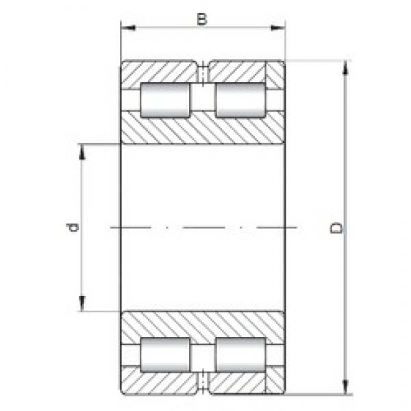 240 mm x 320 mm x 80 mm  ISO SL014948 محامل أسطوانية #3 image