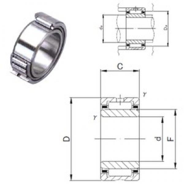 15 mm x 27 mm x 20 mm  JNS NKI 15/20 محامل إبرة الأسطوانة #3 image