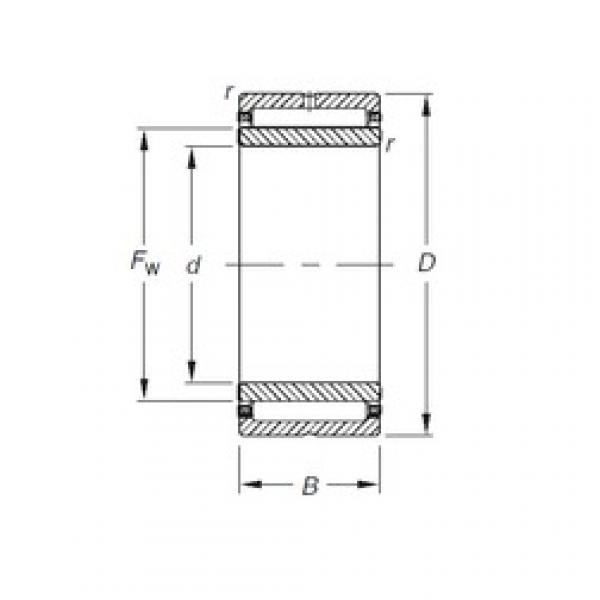 150 mm x 190 mm x 40 mm  Timken NA4830 محامل إبرة الأسطوانة #3 image