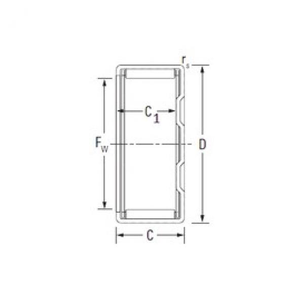 KOYO BK0408 محامل إبرة الأسطوانة #3 image