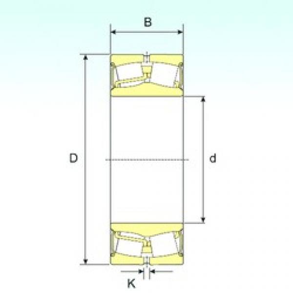 170 mm x 280 mm x 109 mm  ISB 24134-2RS محامل كروية #3 image