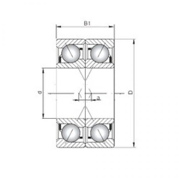 ISO 7238 ADF الاتصال الكرات الزاوي #3 image