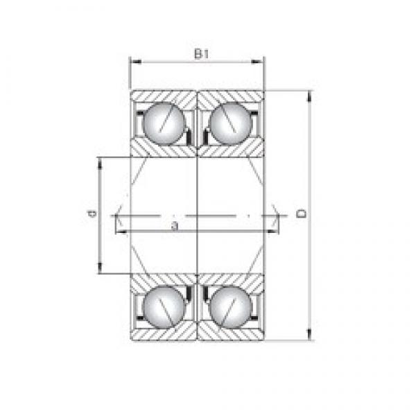 ISO 7212 ADB الاتصال الكرات الزاوي #3 image