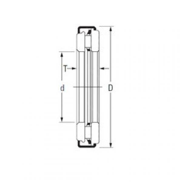 Timken AXZ 6 15 28,4 محامل إبرة الأسطوانة #3 image