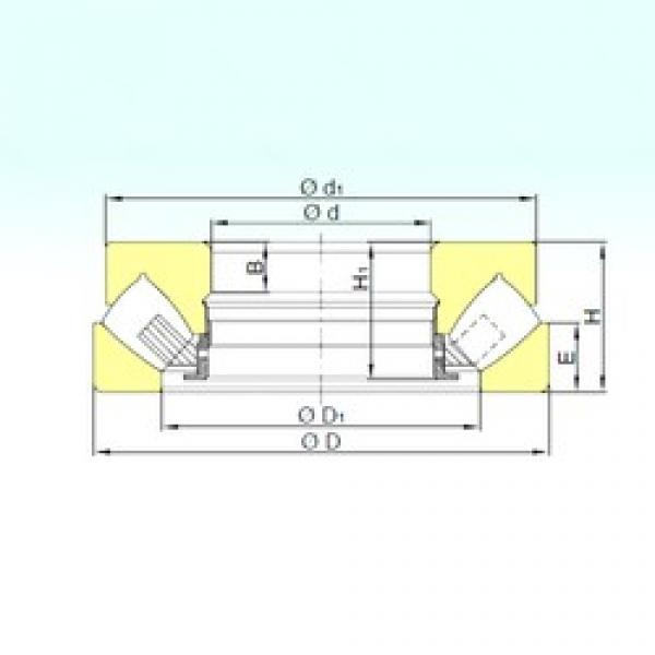 530 mm x 800 mm x 53 mm  ISB 293/530 M المحامل الدوارة الاتجاه #3 image