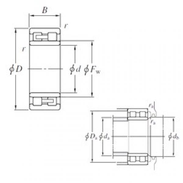 100 mm x 140 mm x 40 mm  KOYO NNU4920 محامل أسطوانية #3 image