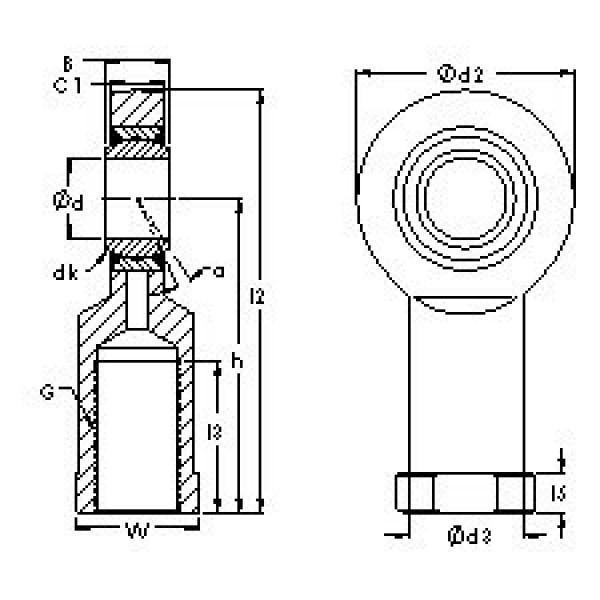 AST SI70ET-2RS محامل عادي #3 image