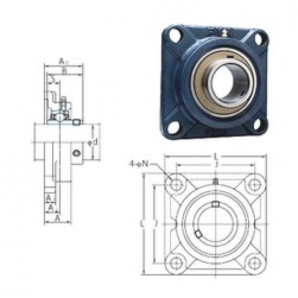 FYH UCF205-16E تحمل وحدات #3 image