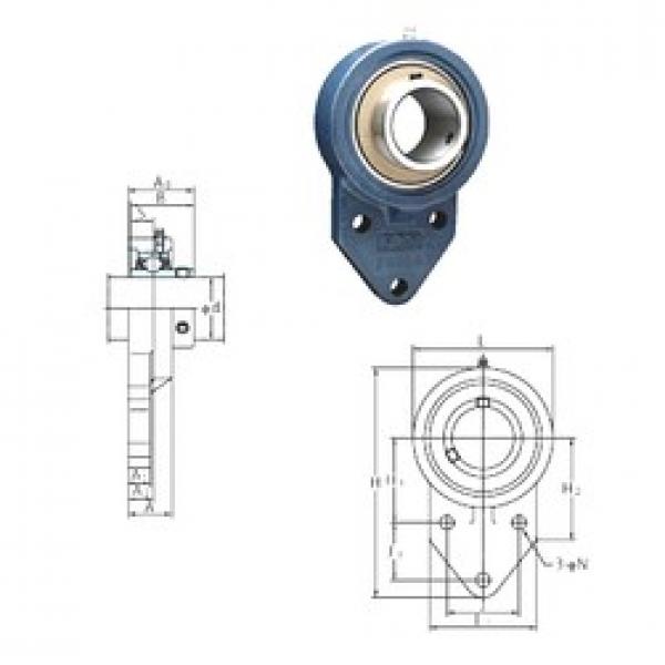 FYH UCFB205-15 تحمل وحدات #3 image