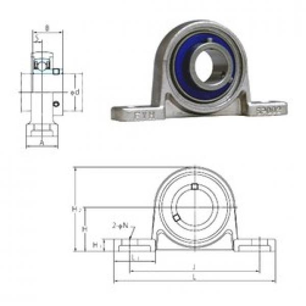 FYH USP001S6 تحمل وحدات #3 image