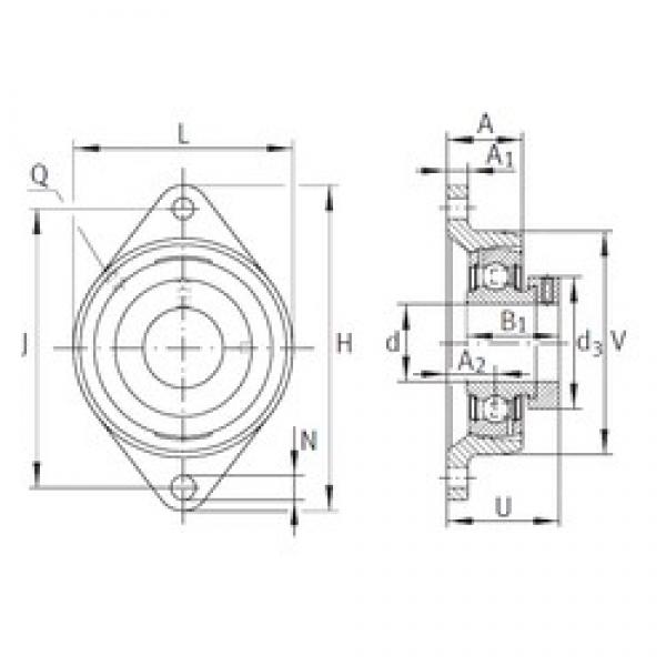 INA PCJT1-1/4-206 تحمل وحدات #3 image