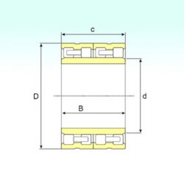 190 mm x 270 mm x 200 mm  ISB FC 3854200 محامل أسطوانية #3 image