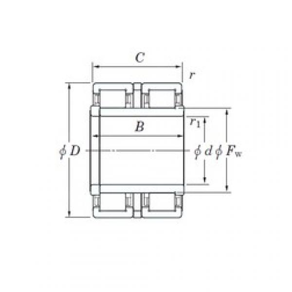 120 mm x 240 mm x 180 mm  KOYO JC12 محامل أسطوانية #3 image