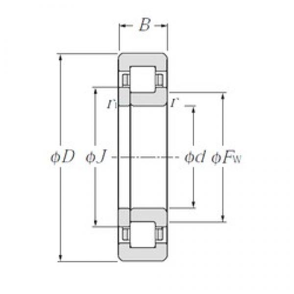 220 mm x 460 mm x 145 mm  NTN NUP2344 محامل أسطوانية #3 image