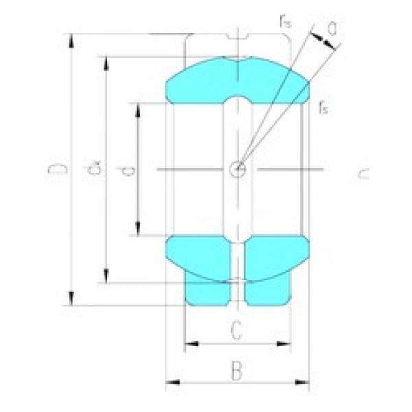 17 mm x 35 mm x 20 mm  LS GEG17ES-2RS محامل عادي #3 image