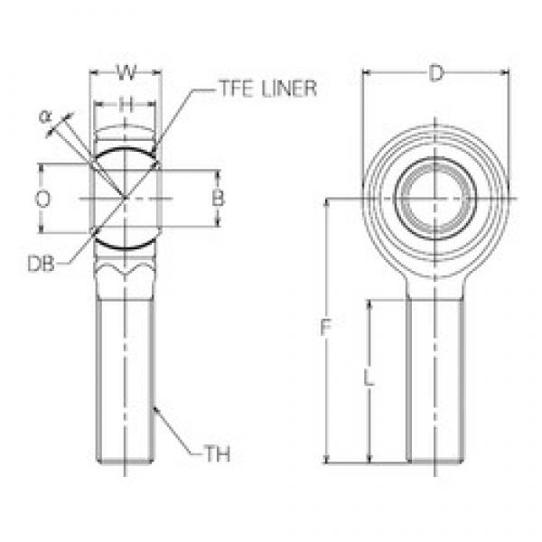 10 mm x 26 mm x 10 mm  NMB HRT10E محامل عادي #3 image