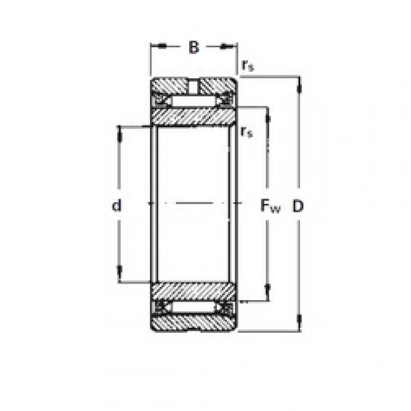 30 mm x 52 mm x 22 mm  Timken NA2030 محامل إبرة الأسطوانة #3 image