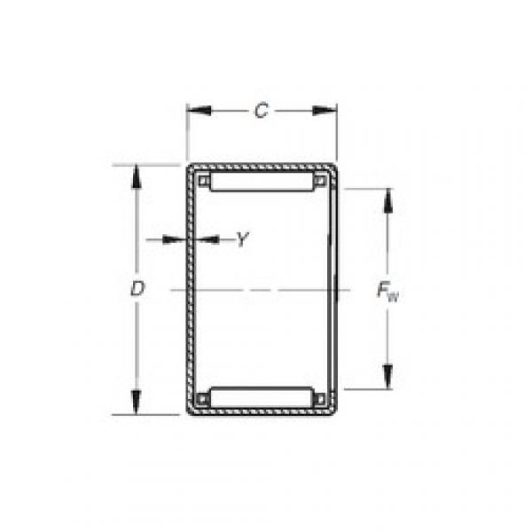 Timken MJH-12121 محامل إبرة الأسطوانة #3 image