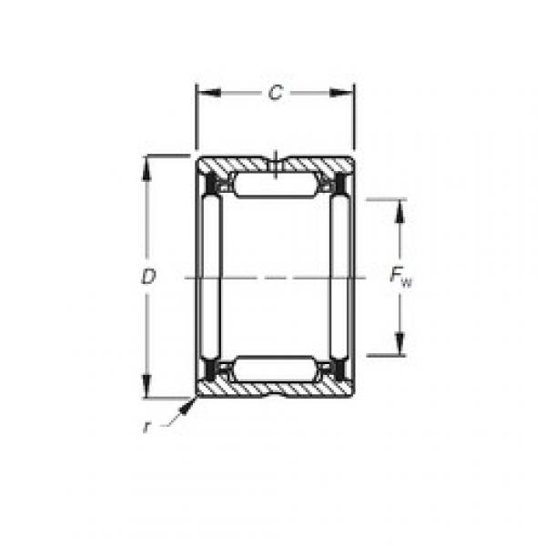 Timken HJ-364828,2RS محامل إبرة الأسطوانة #3 image