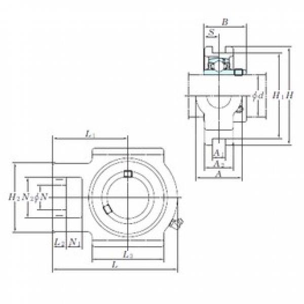 KOYO UCT305 تحمل وحدات #3 image