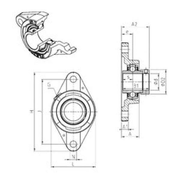 SNR EXFLE207 تحمل وحدات #3 image