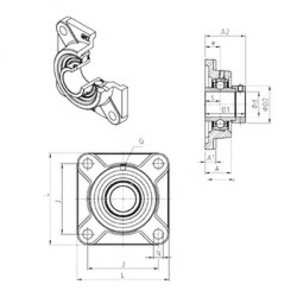 SNR EXF305 تحمل وحدات #3 image