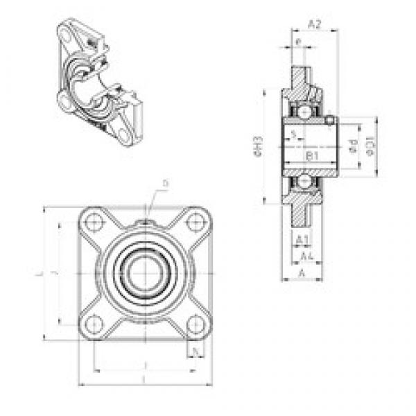 SNR UCFS312 تحمل وحدات #3 image