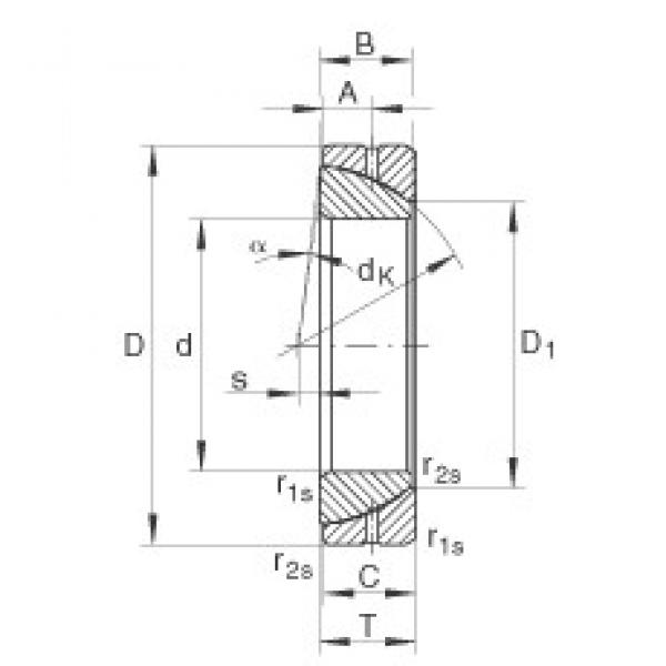 INA GE170-SX محامل عادي #3 image