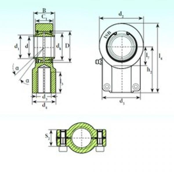 80 mm x 120 mm x 80 mm  ISB TAPR 680 CE محامل عادي #3 image