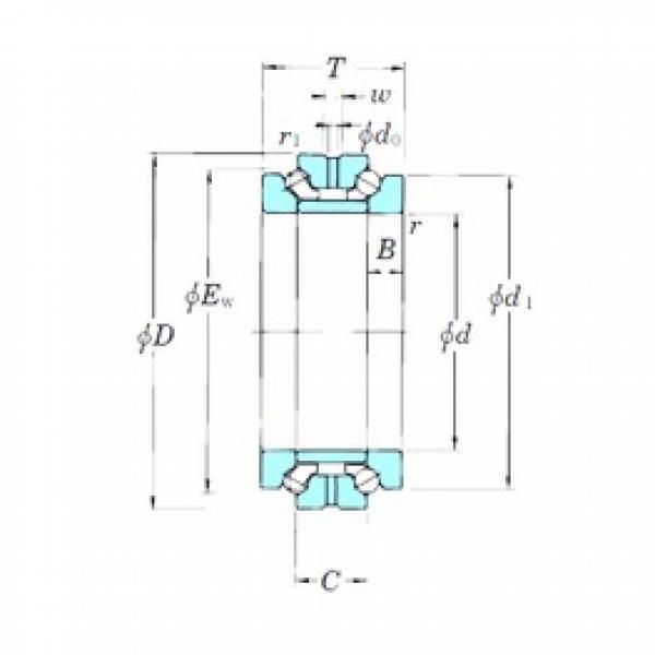 55 mm x 90 mm x 11 mm  KOYO 234411B فحوى الكرات #3 image