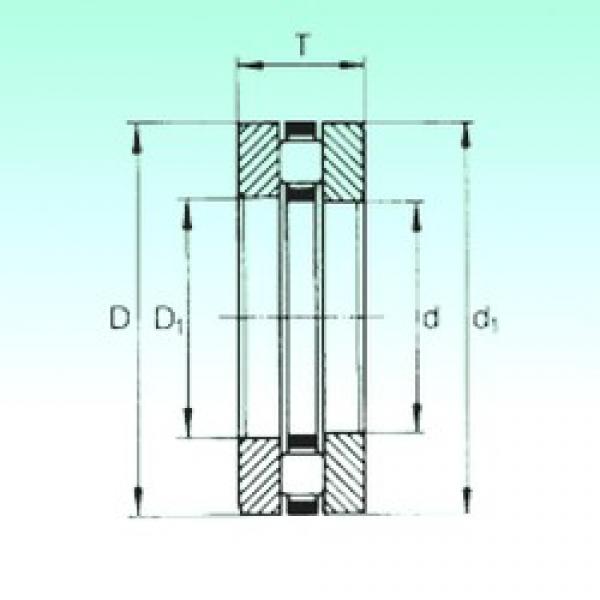 260 mm x 320 mm x 13,5 mm  NBS 81152-M المحامل الدوارة الاتجاه #3 image