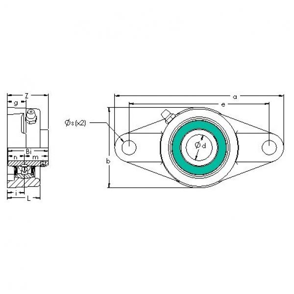 AST UCFL 208-24G5PL تحمل وحدات #3 image