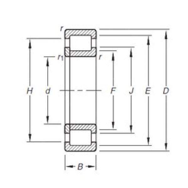 17 mm x 40 mm x 16 mm  Timken NUP2203E.TVP محامل أسطوانية #3 image