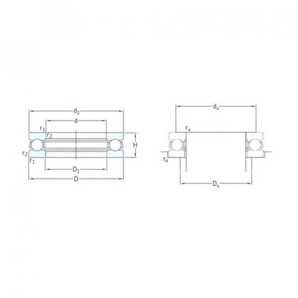 SKF 51210 فحوى الكرات #3 image