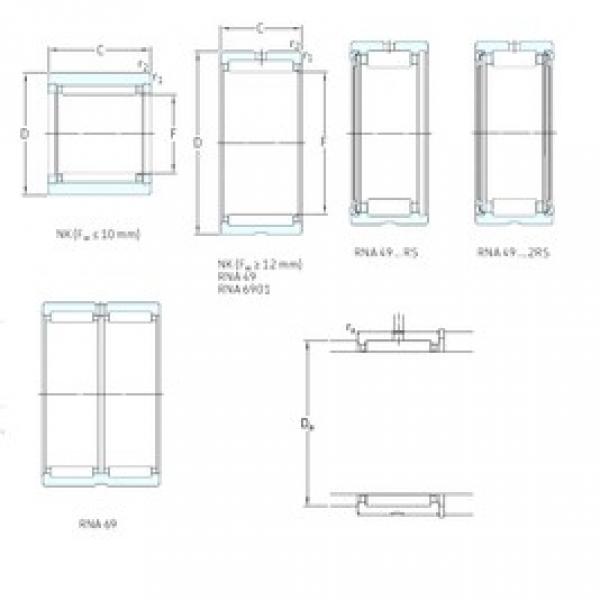 SKF NKS35 محامل إبرة الأسطوانة #3 image