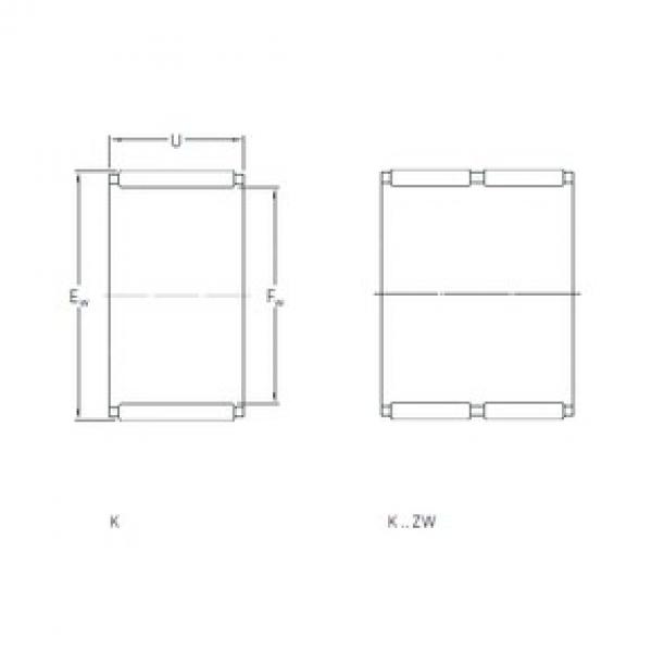 SKF K60x68x20 محامل إبرة الأسطوانة #3 image