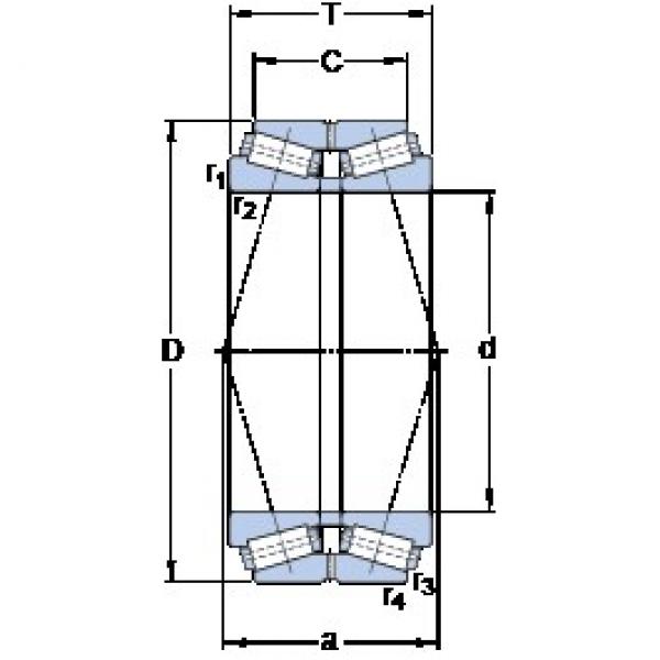 SKF BT2B 332780/HA5 تناقص الأسطوانة المحامل #3 image