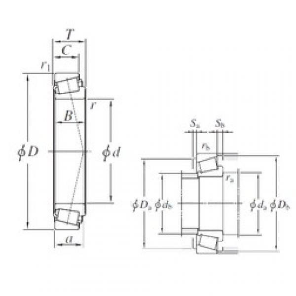 160 mm x 290 mm x 80 mm  KOYO 32232JR تناقص الأسطوانة المحامل #3 image